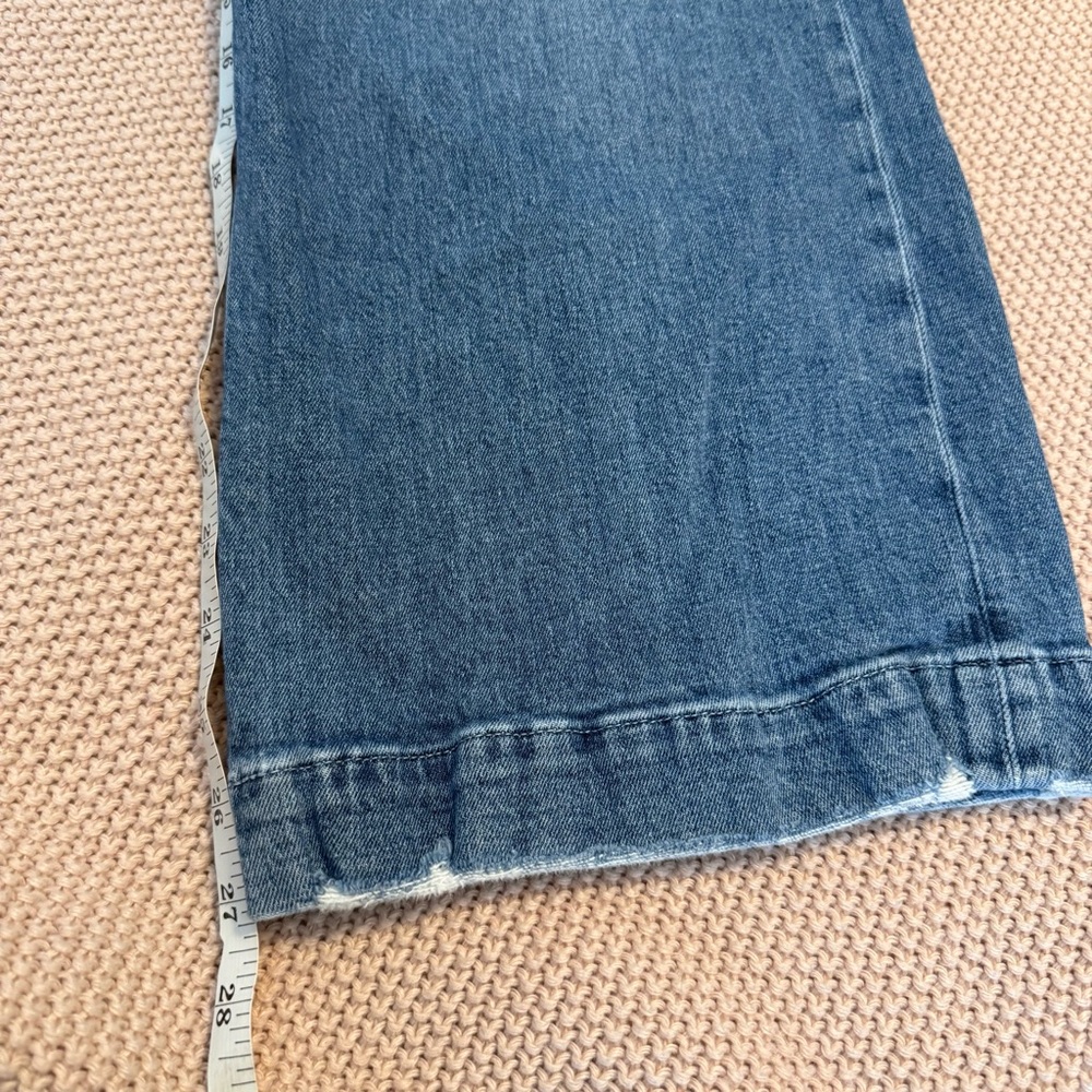 Paige Aneesa High Rise Wide Leg Cropped Jeans in Soulful size 29 - Picture 13 of 15